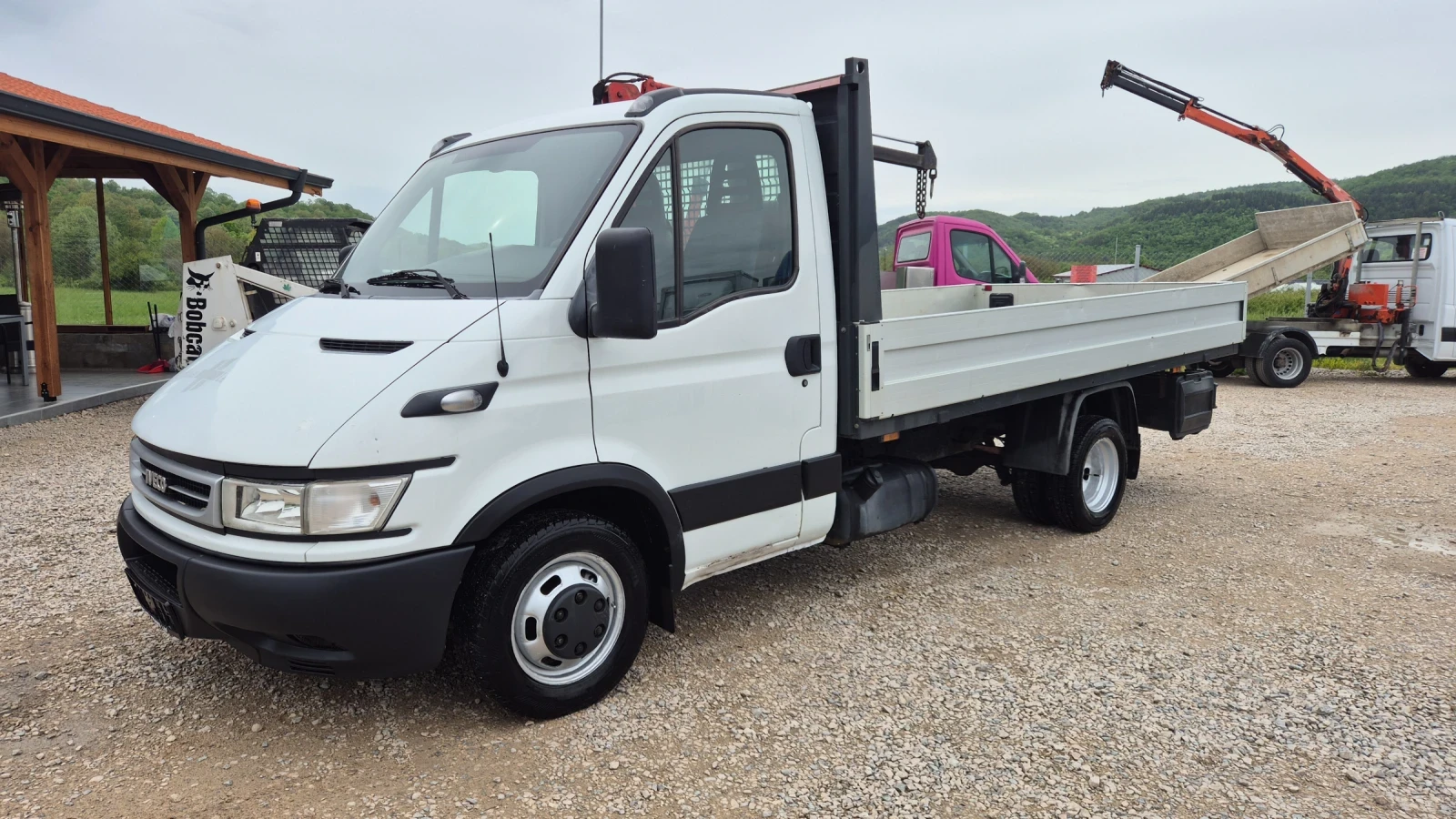 Iveco Daily 35c17* 4.20м.* КРАН* 1600кг.* ШВЕЙЦАРИЯ* 