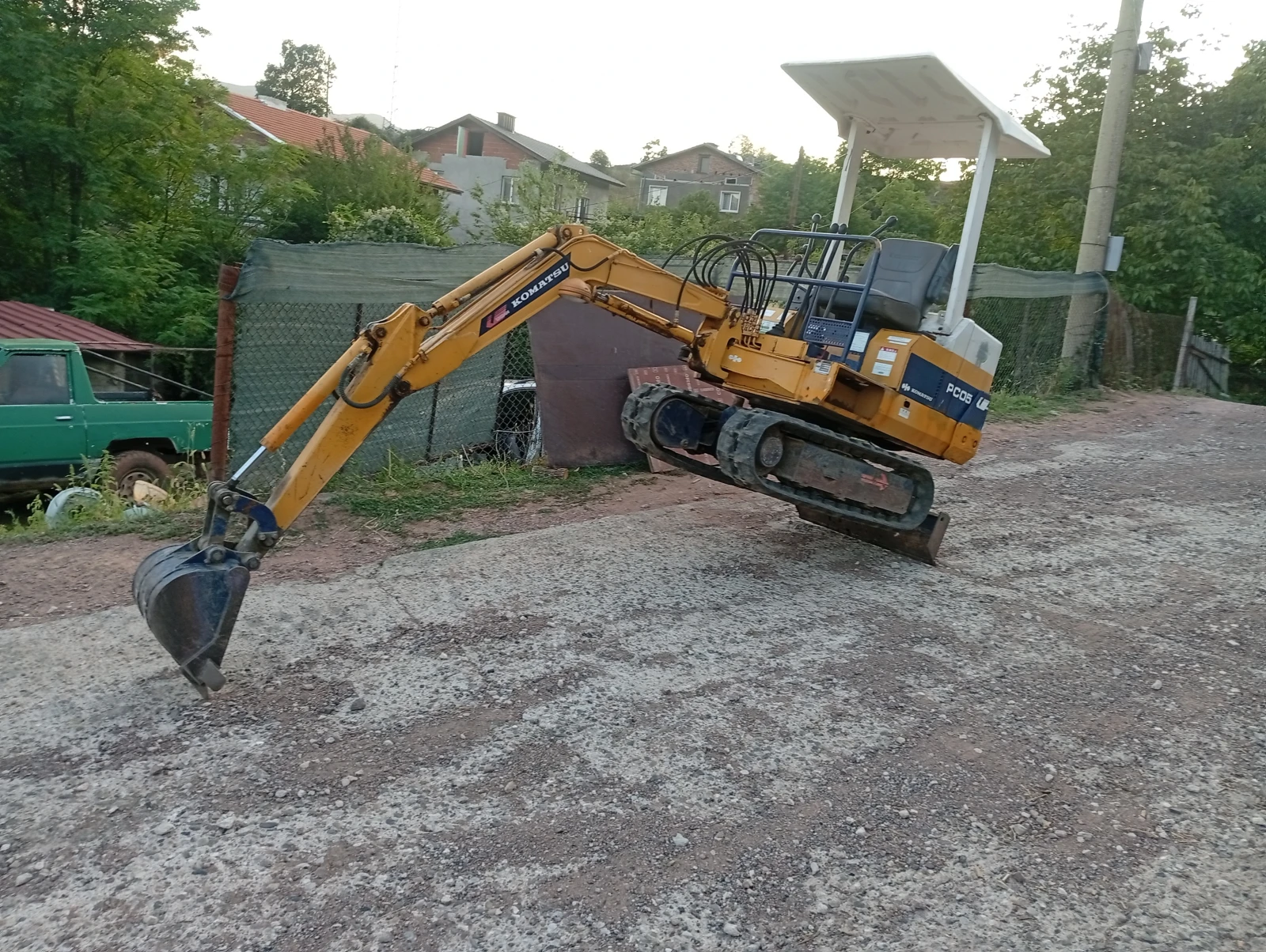 Багер Komatsu PC05, снимка 2 - Индустриална техника - 55671203