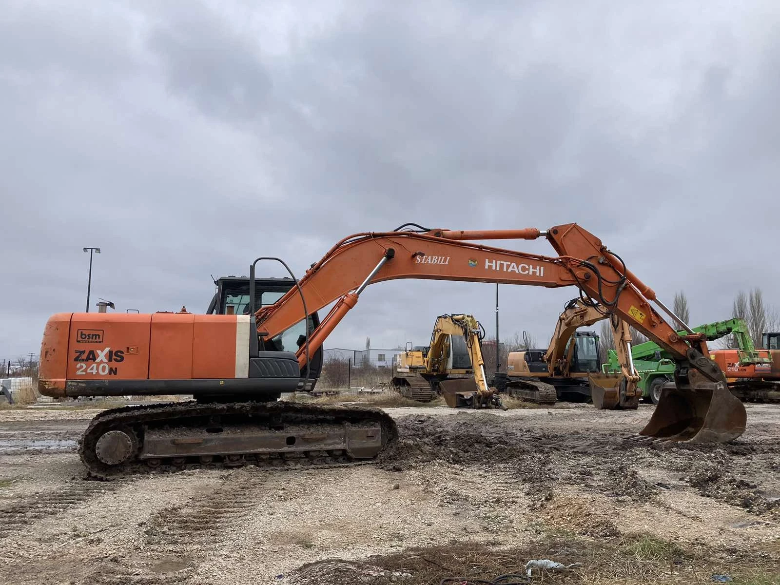 Багер Hitachi ZX240N-3 24000 кг., 2007 г.