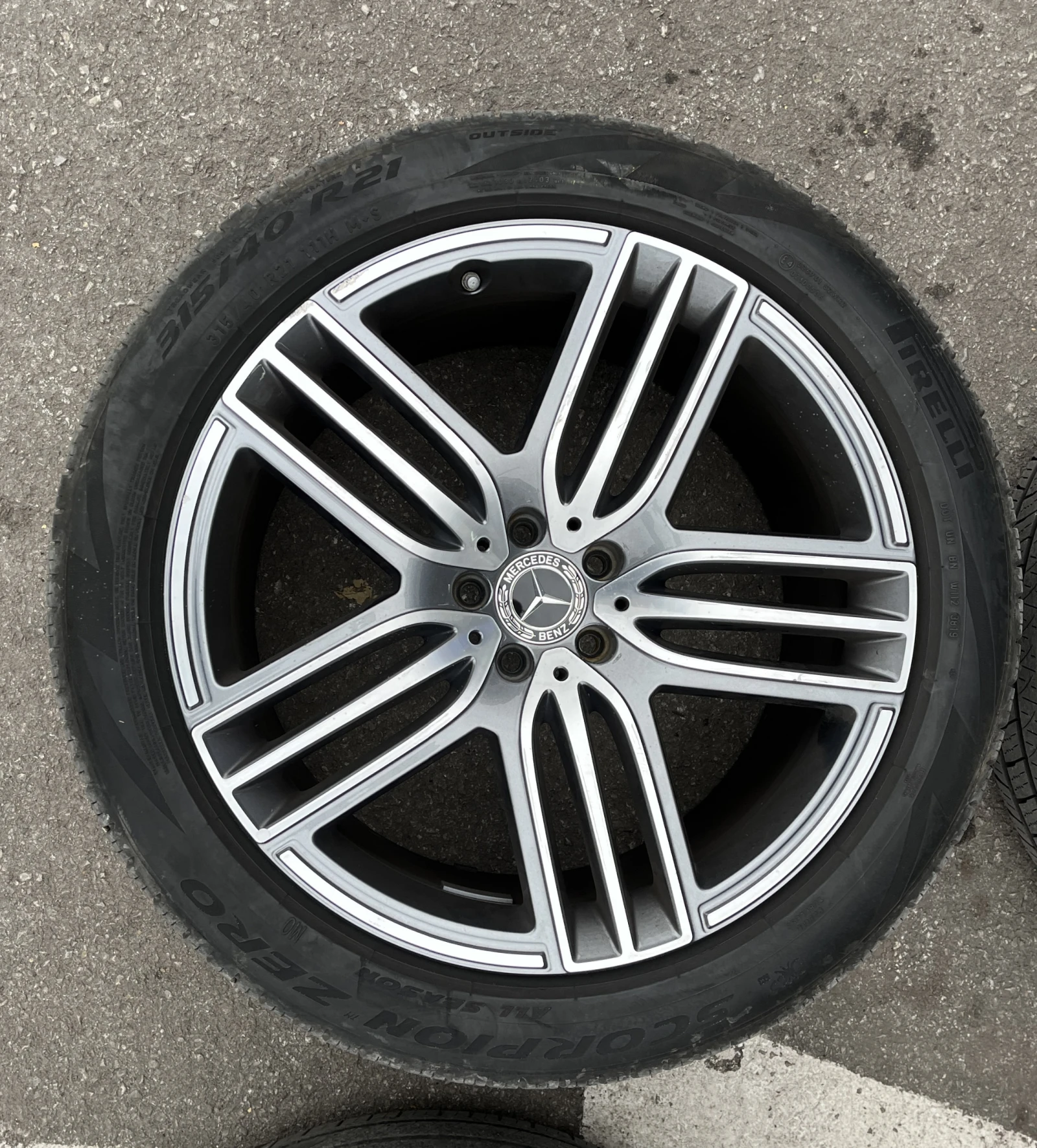 Джанти за Mercedes-Benz, снимка 5 - Гуми и джанти - 56746529