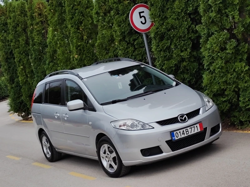 Mazda 5 2.0CD(110)* 6-СКОРОСТИ* 7-МЕСТА* НОВ ВНОС* , снимка 9 - Автомобили и джипове - 47283596