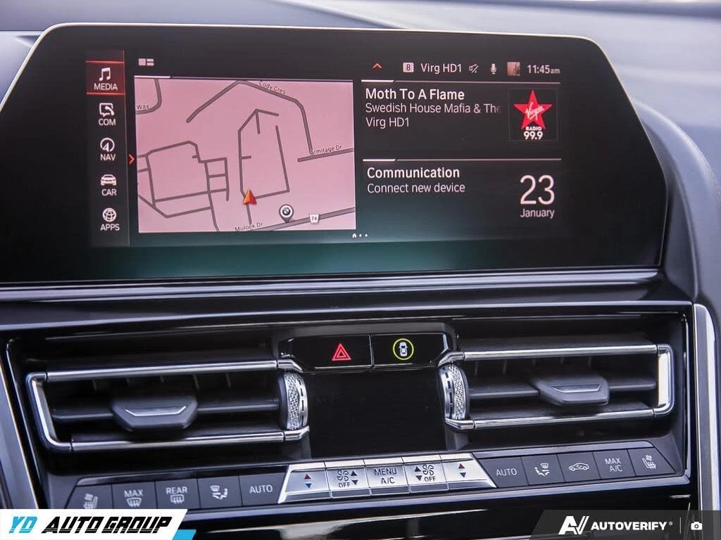 BMW 850 i XDRIVE* MSPORT* DISTRONIC* HEAD-UP* LASER* H&K, снимка 13 - Автомобили и джипове - 53811021