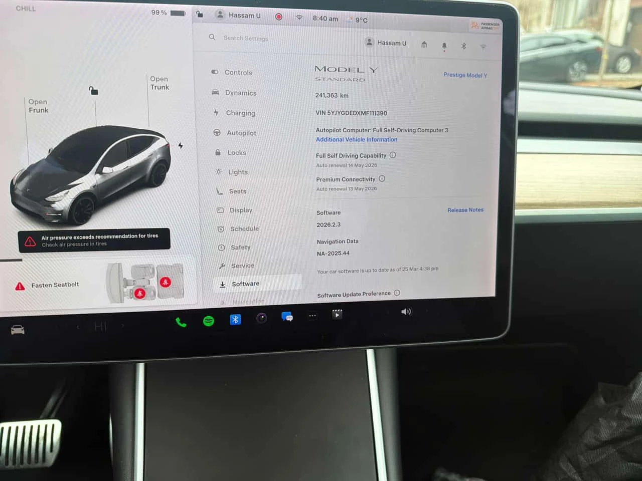 Tesla Model Y Standard Range | CARFAX | БЕЗ ПЪРВОНАЧАЛНА ВНОСК, снимка 9 - Автомобили и джипове - 54919559