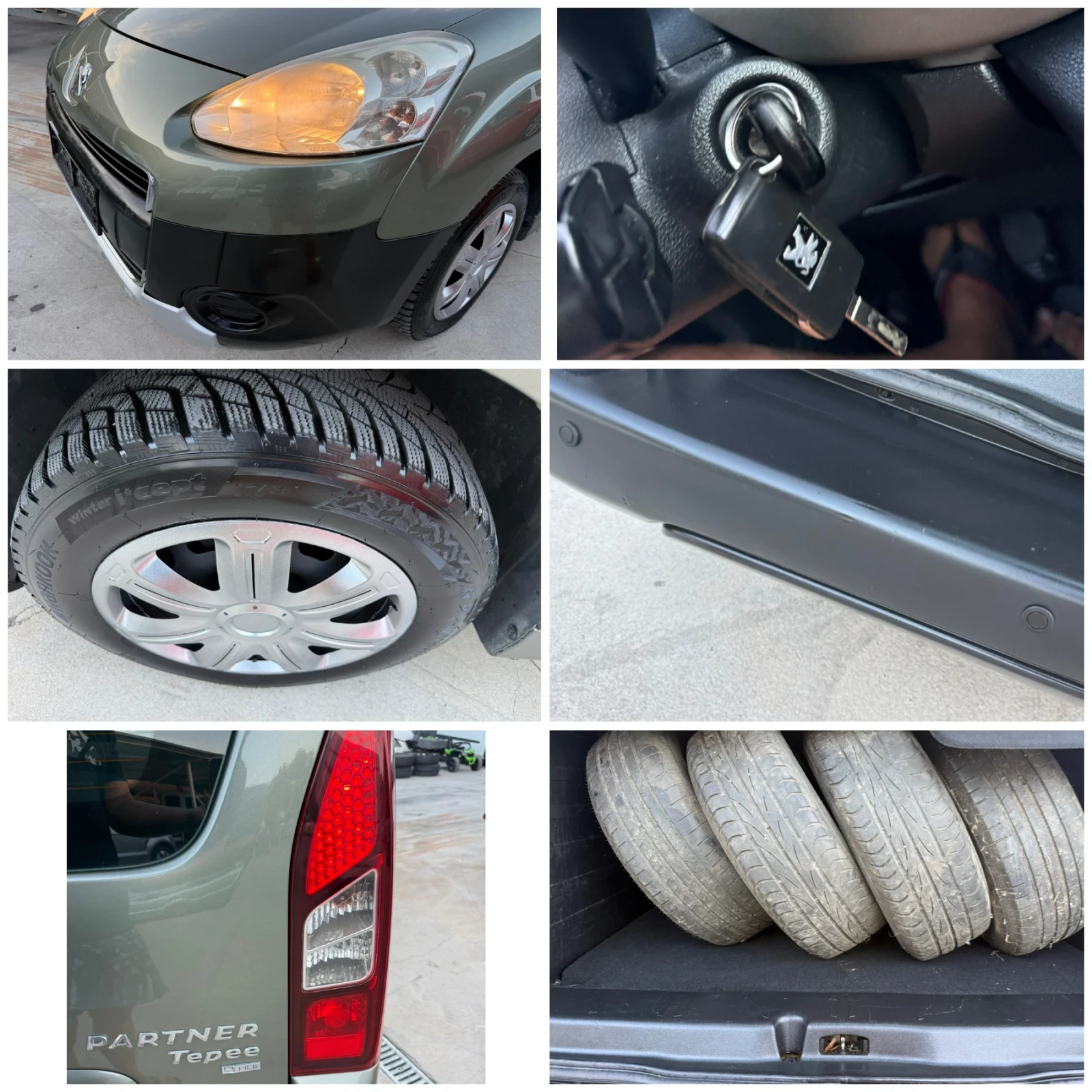 Peugeot Partner Tepee 1.6HDI ЛИЗИНГ, снимка 16 - Автомобили и джипове - 56188921