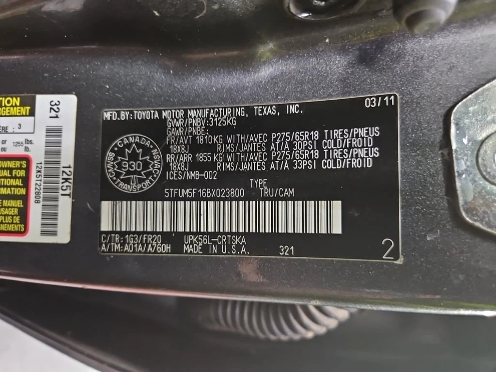 Toyota Tundra * SR5 CREW CAB STD BED * CARFAX * ��� ������������ | Mobile.bg � ����������� 7