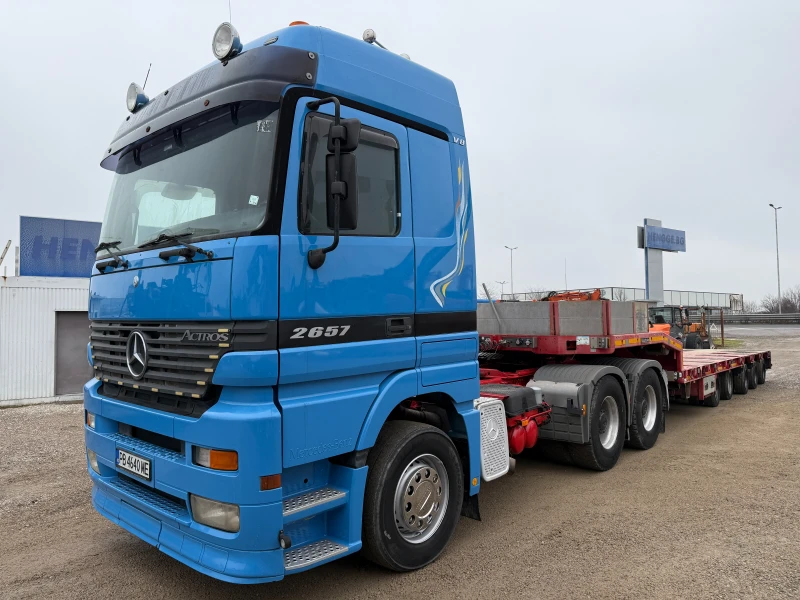 Mercedes-Benz Actros 2657 КОМПОЗИЦИЯ GOLFHOFER 5 ОСИ, снимка 3 - Камиони - 53212291