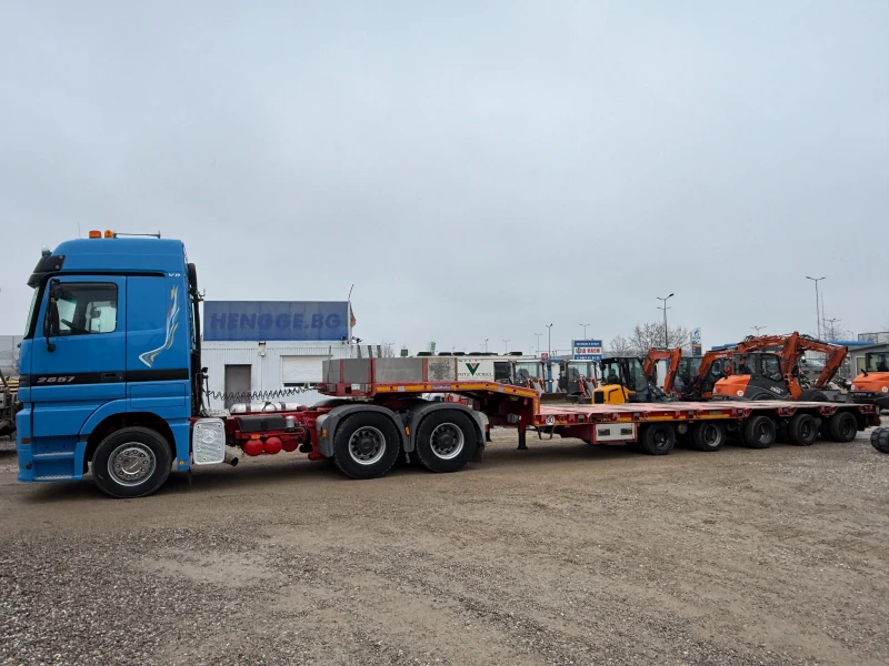 Mercedes-Benz Actros 2657 КОМПОЗИЦИЯ GOLFHOFER 5 ОСИ, снимка 9 - Камиони - 53212291
