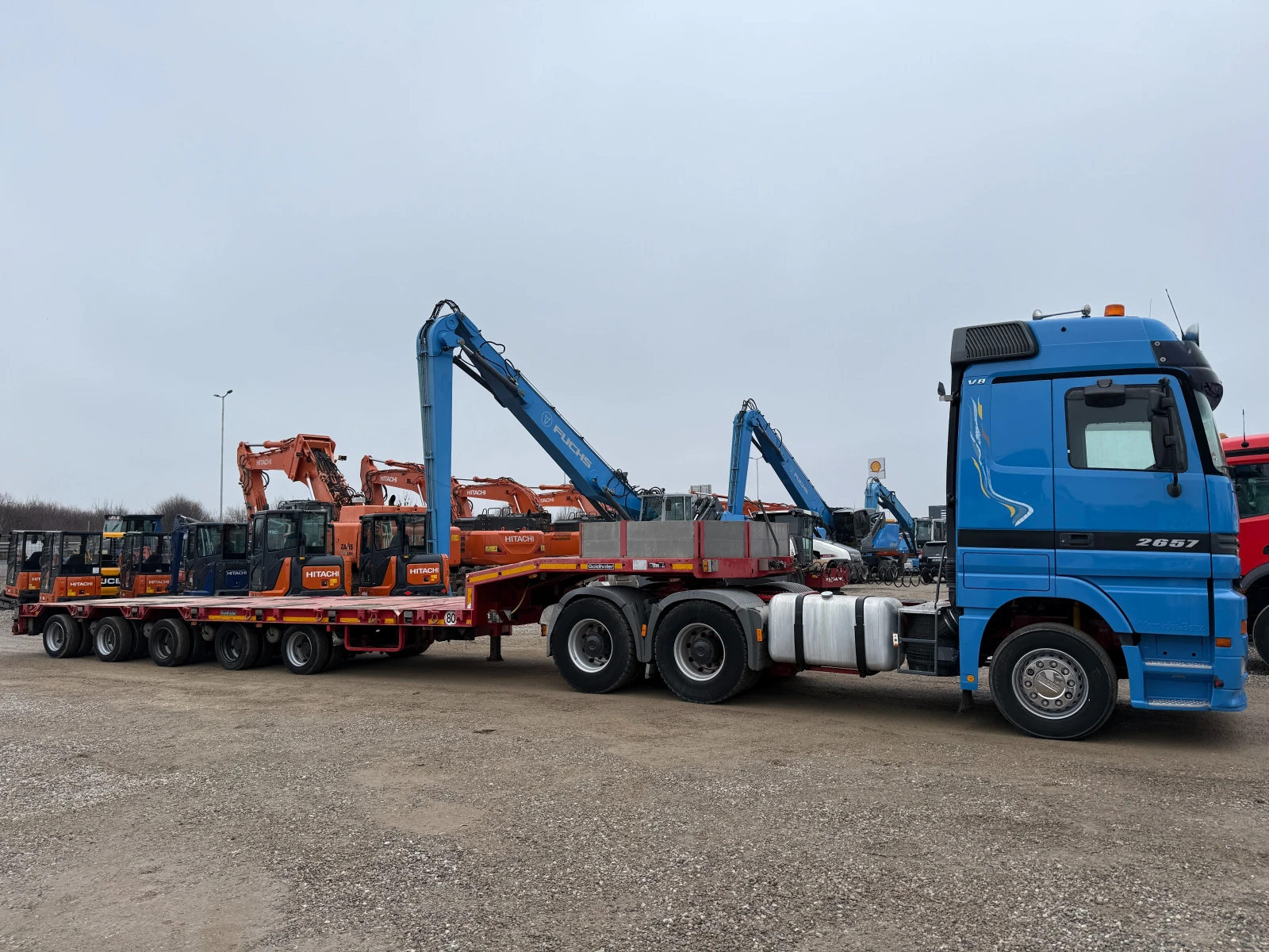 Mercedes-Benz Actros 2657 КОМПОЗИЦИЯ GOLFHOFER 5 ОСИ - изображение 6