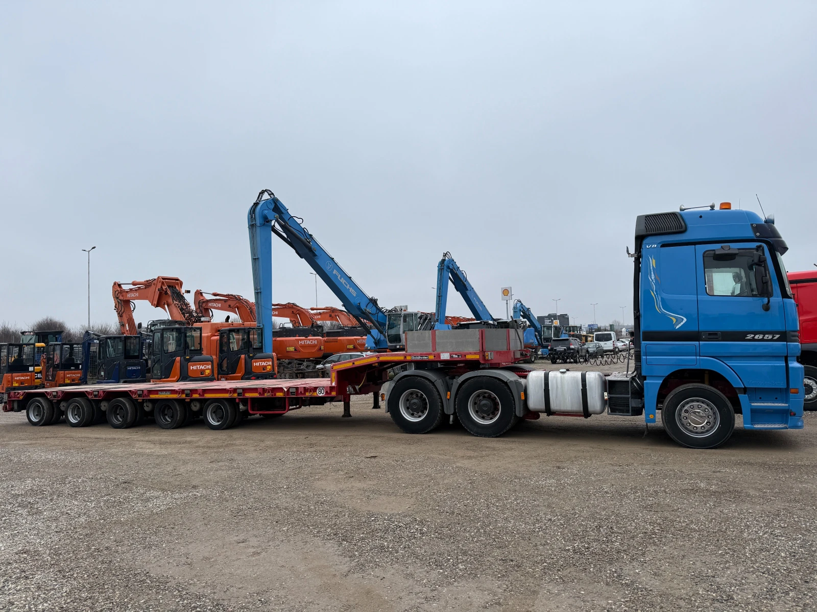 Mercedes-Benz Actros 2657 КОМПОЗИЦИЯ GOLFHOFER 5 ОСИ - изображение 7