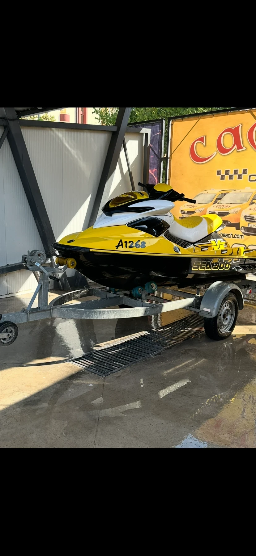 Джет Bombardier Sea Doo, снимка 2 - Воден транспорт - 55811276