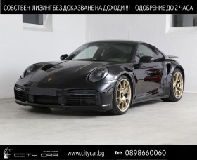 Обява за продажба на Porsche 911 992 TURBO S/ COUPE/ CERAMIC/ BURM/ MATRIX/ 20-21/  ~ 218 376 EUR - изображение 1