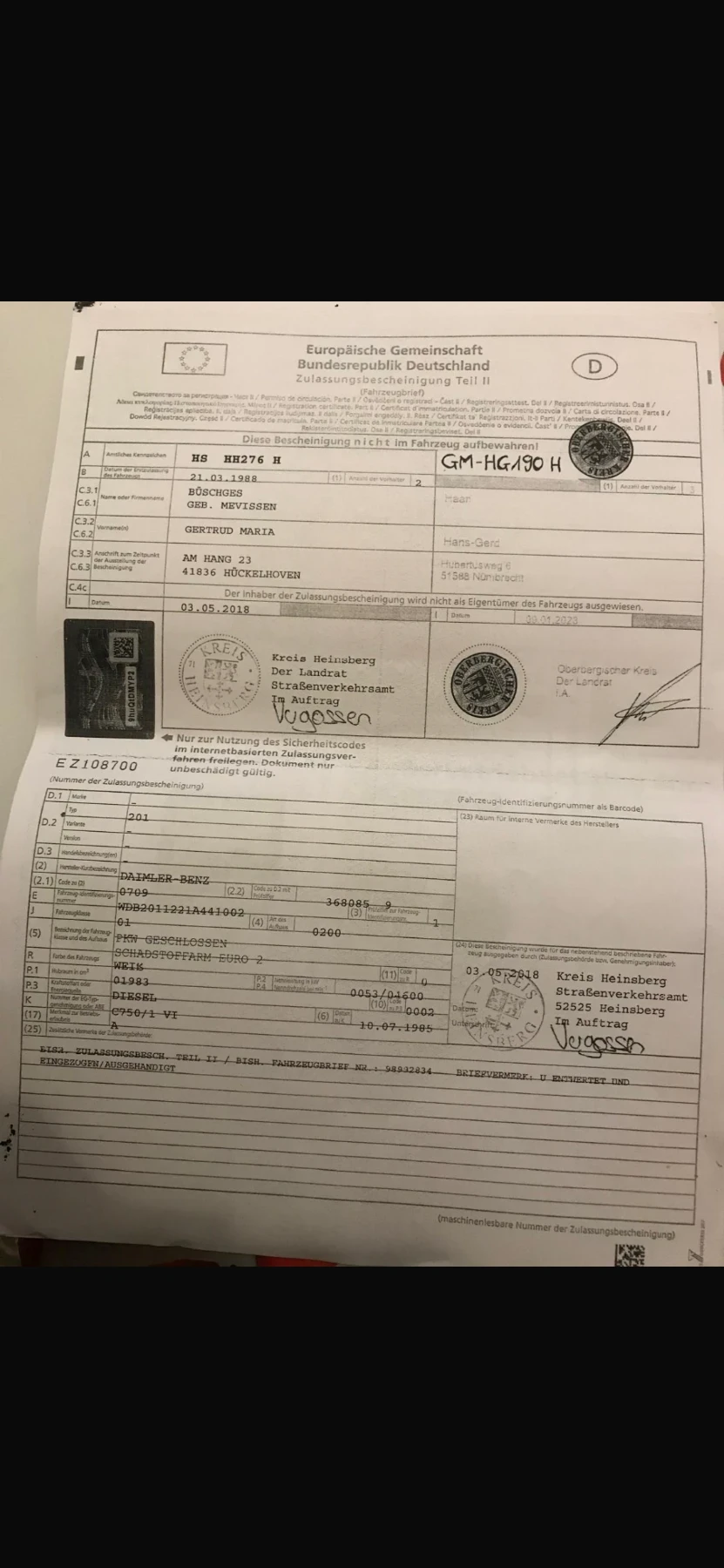 Mercedes-Benz 190, снимка 10 - Автомобили и джипове - 54331807