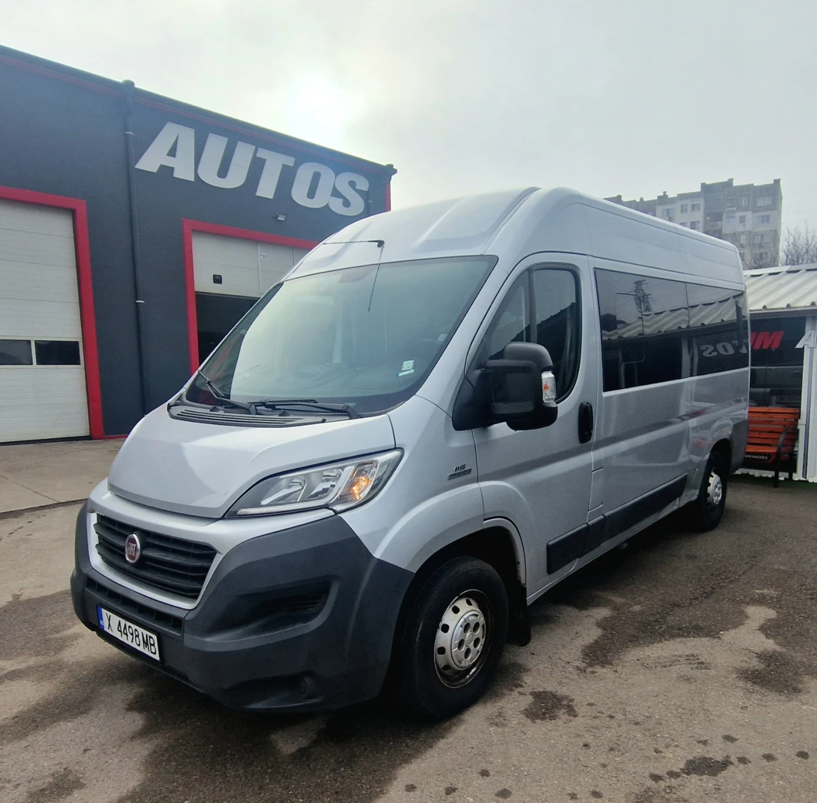 Fiat Ducato 9 МЕСТЕН/ДЪЛГА И ВИСОКА БАЗА/ОБСЛУЖЕН, снимка 1
