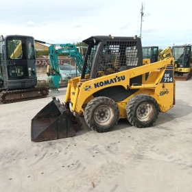 Мини челни товарачи Komatsu SK714 НАЛИЧЕН!!!, снимка 2