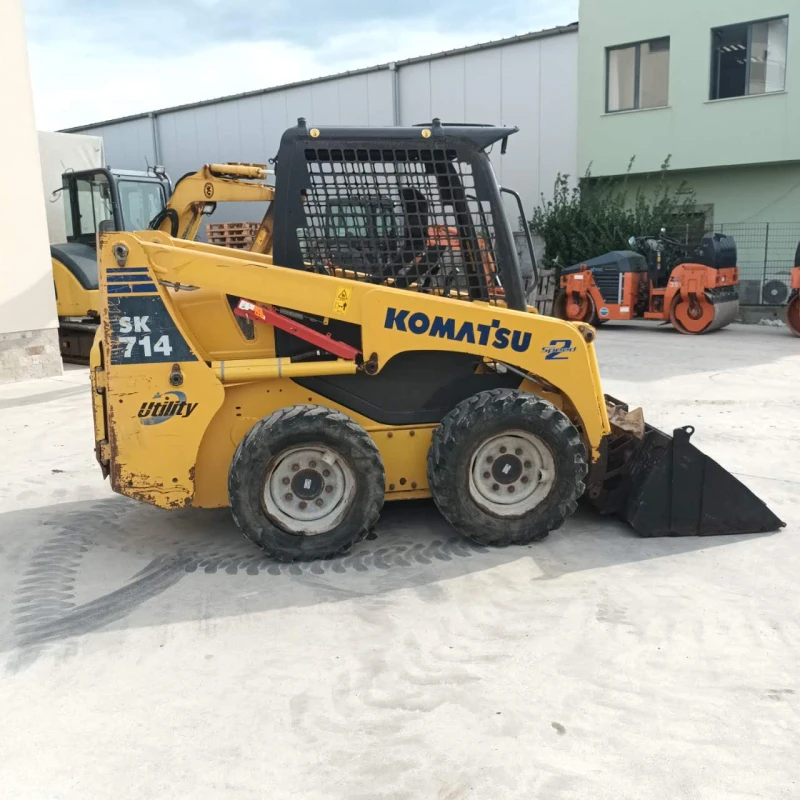 Мини челни товарачи Komatsu SK714 - ПРОМОЦИЯ!!!, снимка 7 - Индустриална техника - 45823416