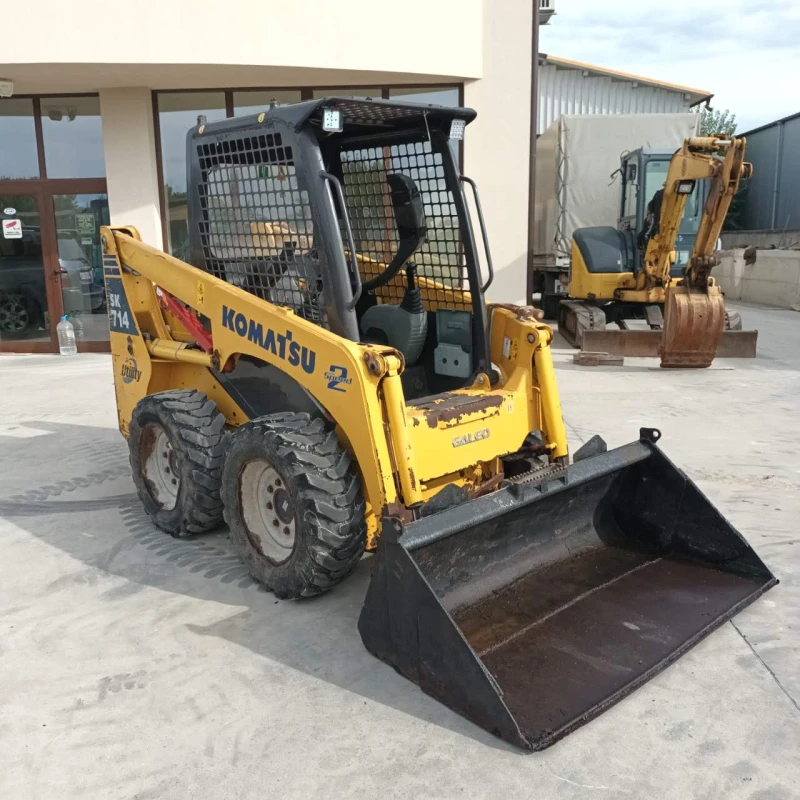 Мини челни товарачи Komatsu SK714 - ПРОМОЦИЯ!!!, снимка 8 - Индустриална техника - 45823416