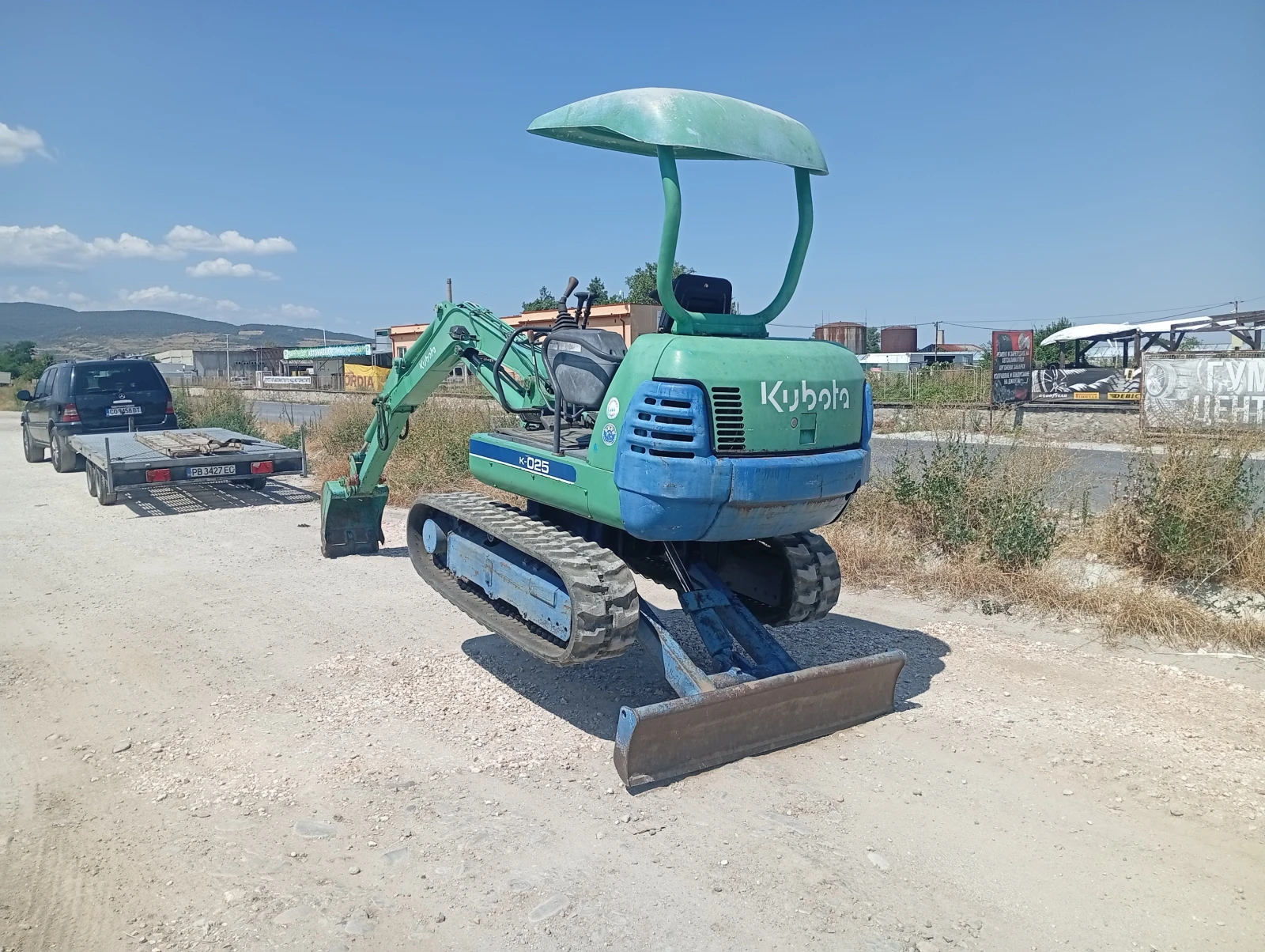 Багер Kubota K - 025, снимка 2 - Индустриална техника - 55486642