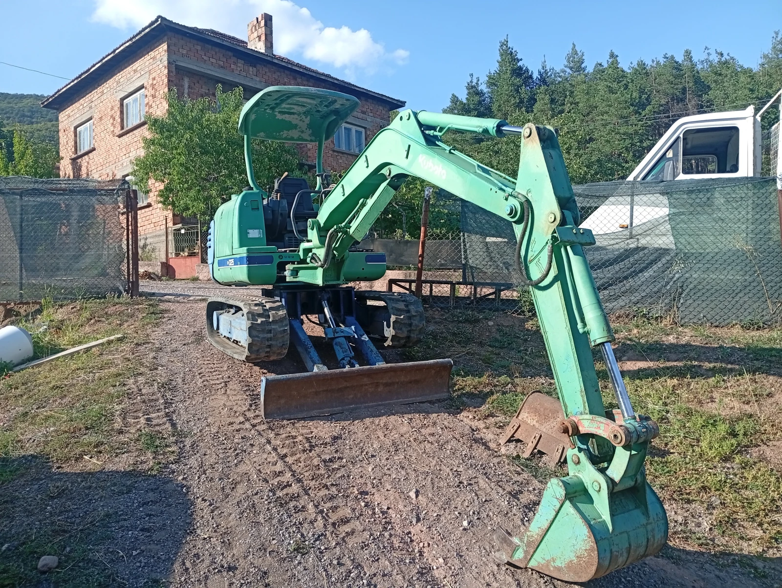 Багер Kubota K - 025, снимка 6 - Индустриална техника - 55486642