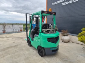 Мотокар Mitsubishi ИЗРАВНИТЕЛ / ГАЗ + БЕНЗИН / АВТОМАТ / КАТО НОВ !, снимка 3
