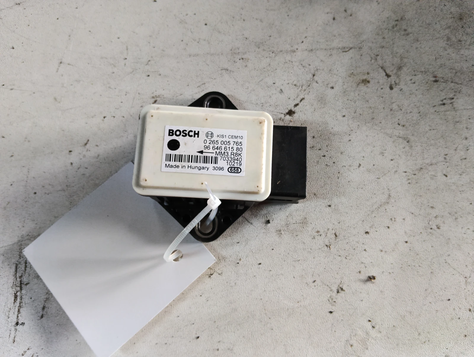 датчик ESP 9664661580 0265005765 Peugeot 308