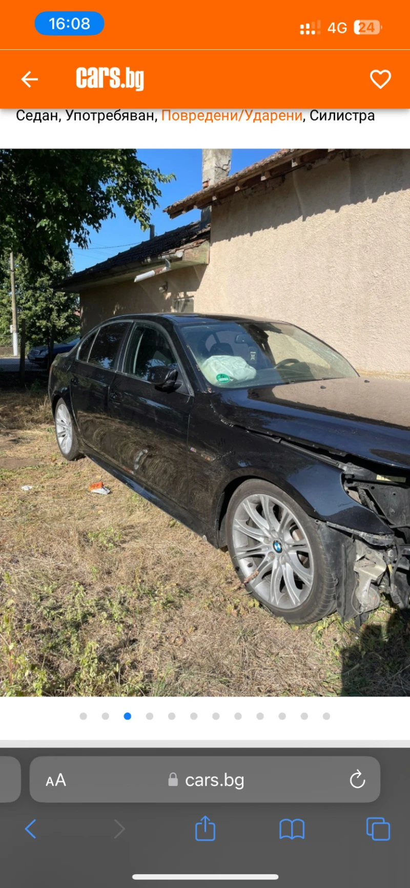 BMW 530 Head up, night vision, Вакум 272кс, снимка 3 - Автомобили и джипове - 42910469