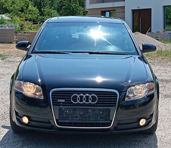 Audi A4 2.0-I-S-LINE-КОЖА-КЛИМАТРОНИК, снимка 1 - Автомобили и джипове - 46634520