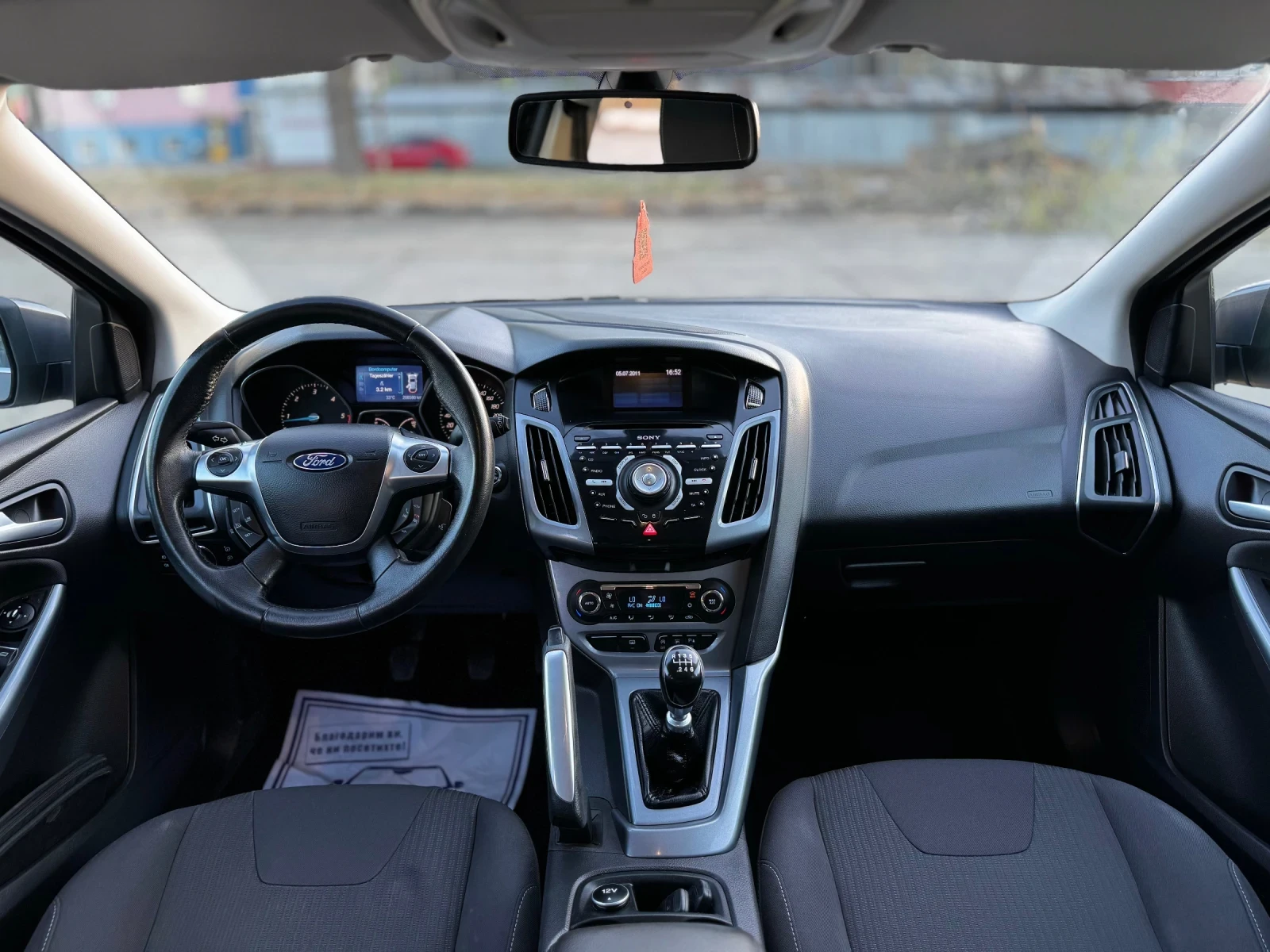 Ford Focus 1.6TDCI/KEYLESS/НАВИГАЦИЯ - изображение 10