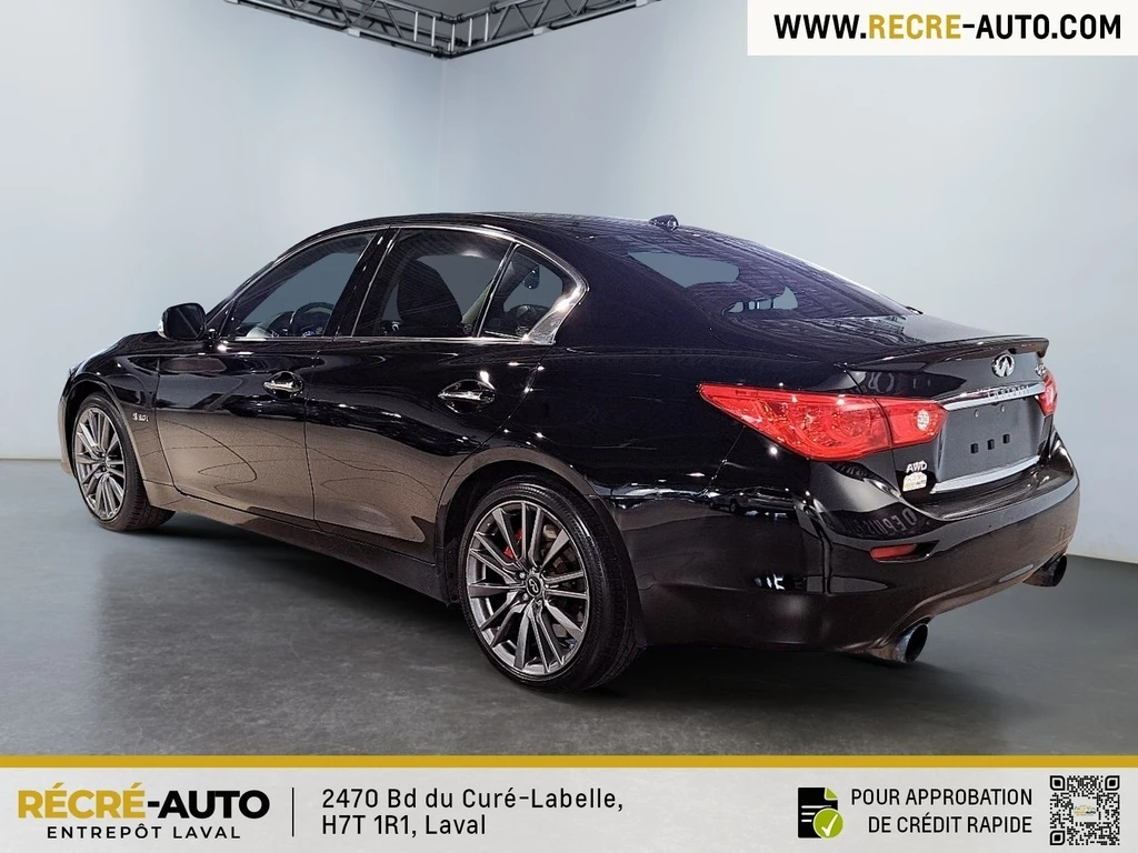 Infiniti Q50 * RED SPORT 400 CH | AWD | CUIR | TOIT | BOSE * CA - изображение 6