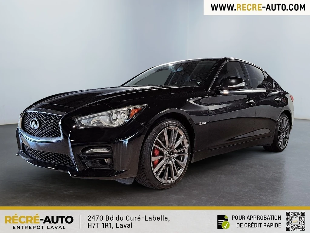 Infiniti Q50 * RED SPORT 400 CH | AWD | CUIR | TOIT | BOSE * CA - изображение 2