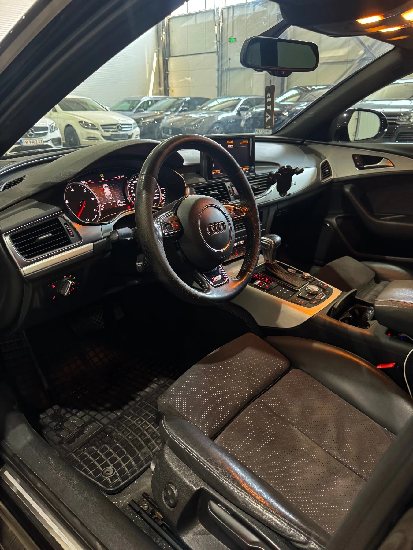 Audi A6 3.0D QUATTRO FULL RS6 BLACK LINE PACK LED BOSE , снимка 12 - Автомобили и джипове - 55973386