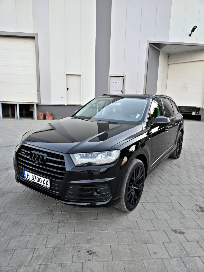 Audi Q7 S-line* Shadow line* МАСАЖ* ПАНОРАМА* ОБДУХВАНЕ* B, снимка 2 - Автомобили и джипове - 52539661