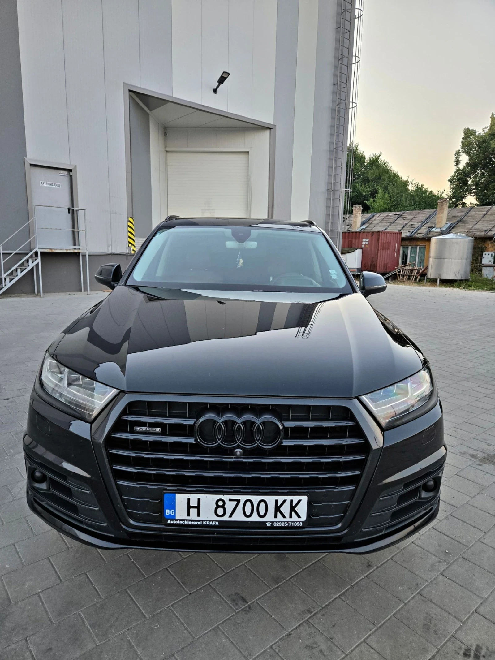 Audi Q7 S-line* Shadow line* МАСАЖ* ПАНОРАМА* ОБДУХВАНЕ* B, снимка 1