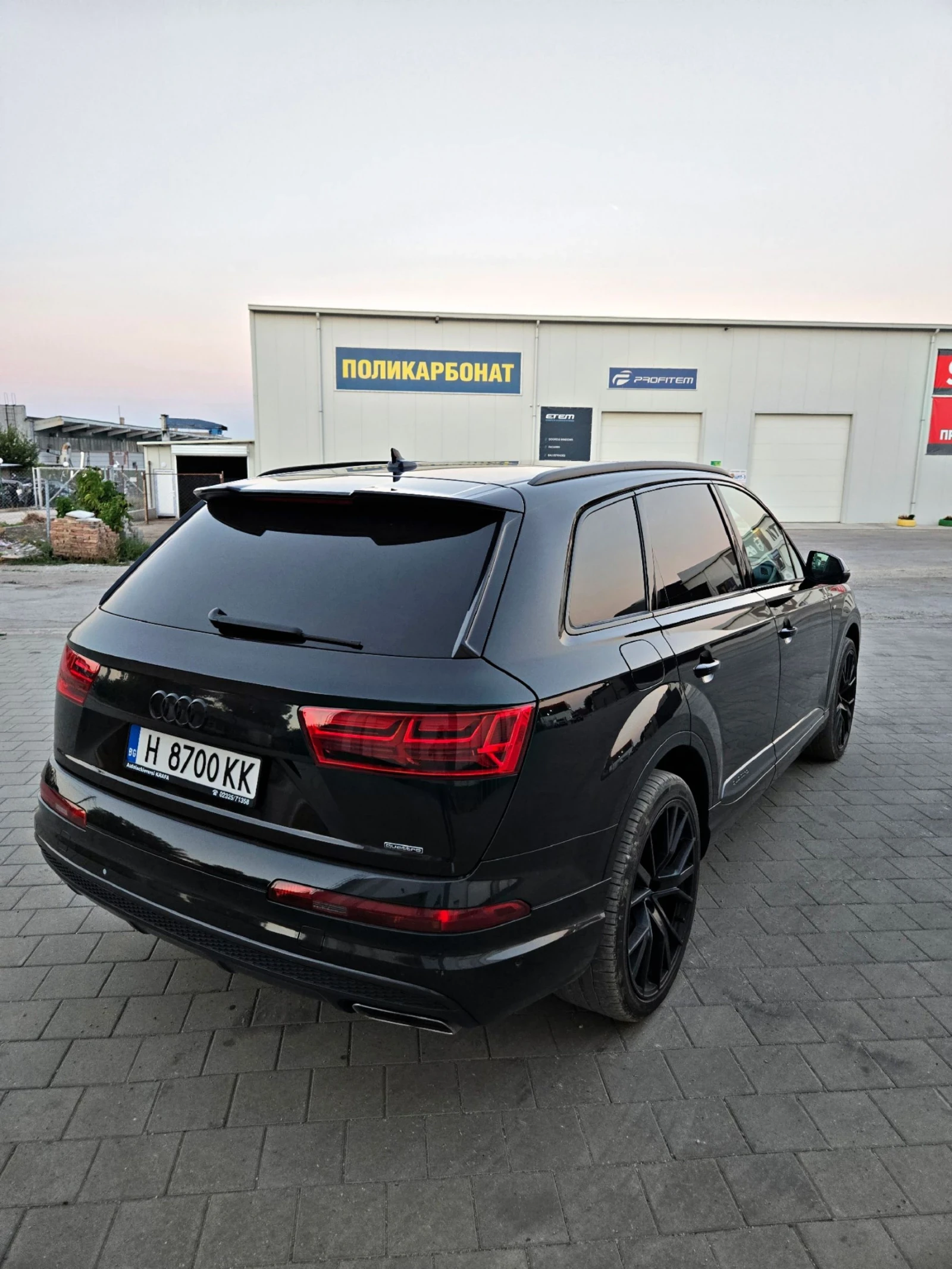 Audi Q7 S-line* Shadow line* МАСАЖ* ПАНОРАМА* ОБДУХВАНЕ* B - изображение 6
