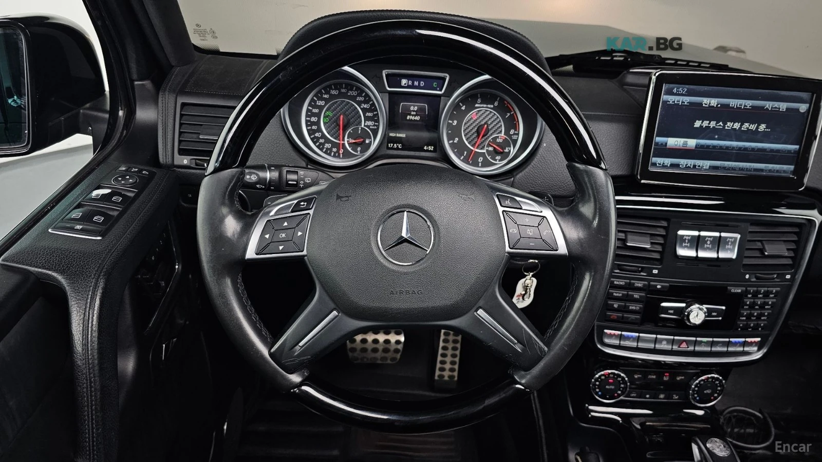 Mercedes-Benz G 63 AMG* МОНИТОРИ* КОЖА* ОБДУХВ* ПАНО, снимка 13 - Автомобили и джипове - 55415189