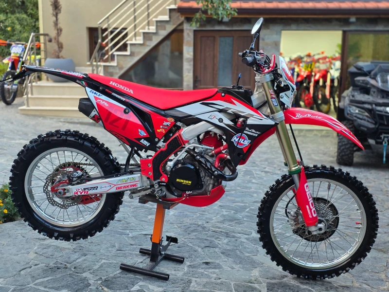 Honda Crf 450/СТАРТЕР/3 РЕЖИМА/ЛИЗИНГ, снимка 4 - Мотоциклети и мототехника - 51562202