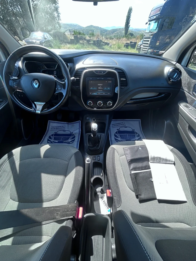 Renault Captur 1.5 D EURO 6 SERVICE , снимка 11 - Автомобили и джипове - 51594199
