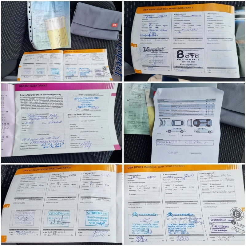 Citroen C4 Picasso 1.6HDi, снимка 16 - Автомобили и джипове - 54627005