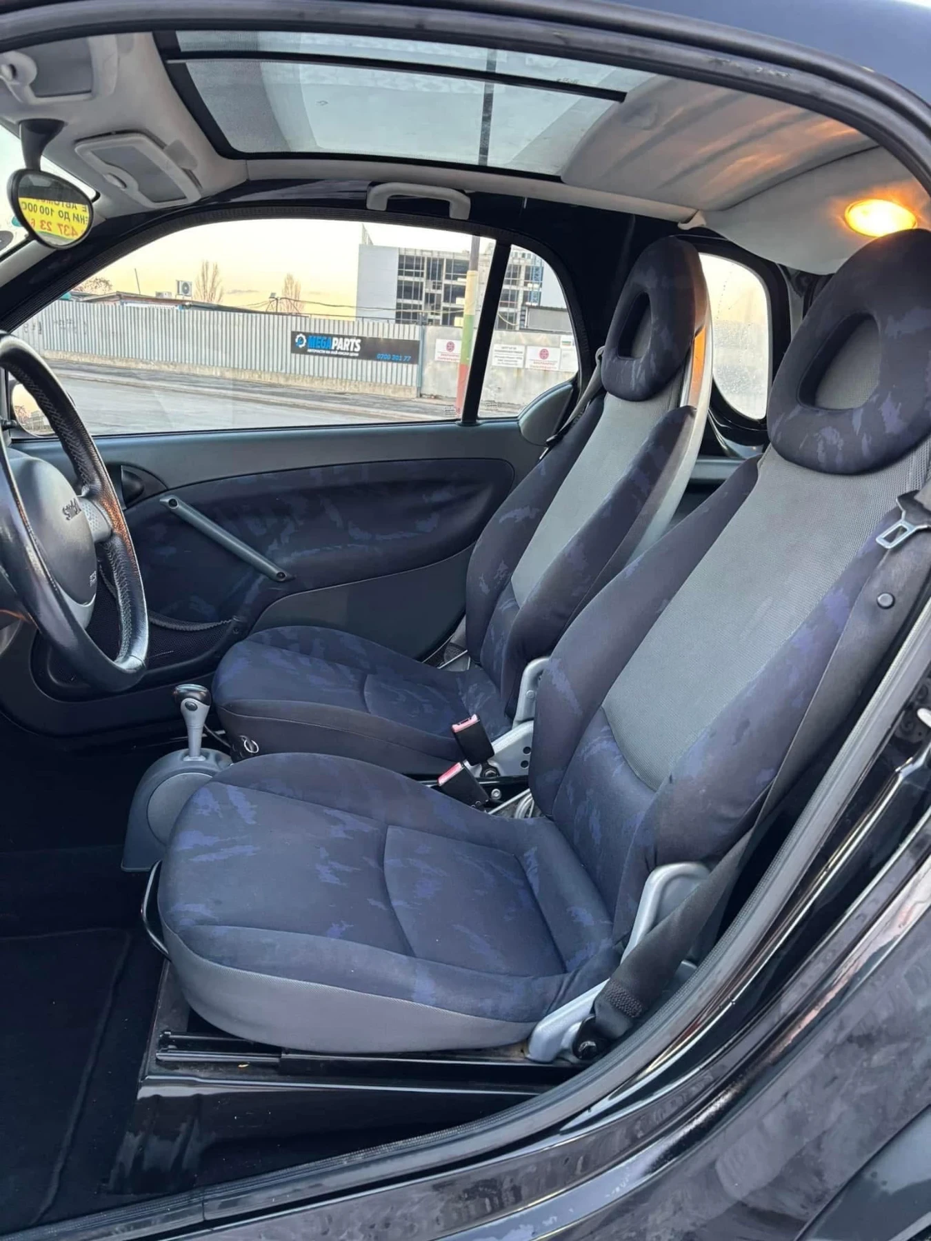 Smart Fortwo Автоматик Климатик Панорама - изображение 9