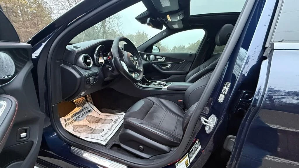 Mercedes-Benz C 43 AMG Burmester * V6 BiTurbo * АвтоКредит* (ЦЕНА ДО БГ), снимка 9 - Автомобили и джипове - 54085335