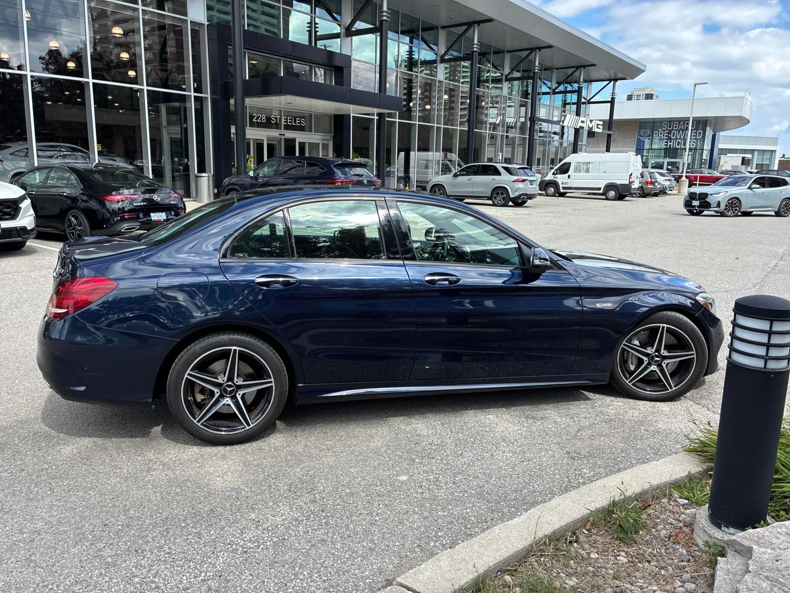 Mercedes-Benz C 43 AMG * АВТОКРЕДИТ БЕЗ ПЪРВОНАЧАЛНА ВНОСКА* , снимка 3 - Автомобили и джипове - 55873032