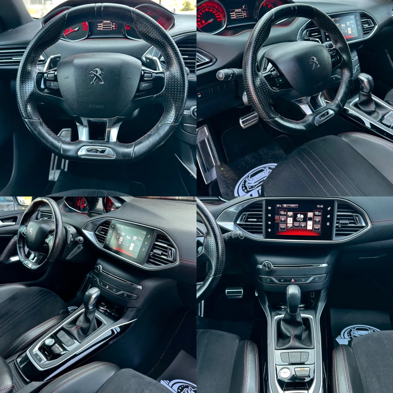 Peugeot 308 GT -Line 2.0HDI 181ks, снимка 10 - Автомобили и джипове - 56042478