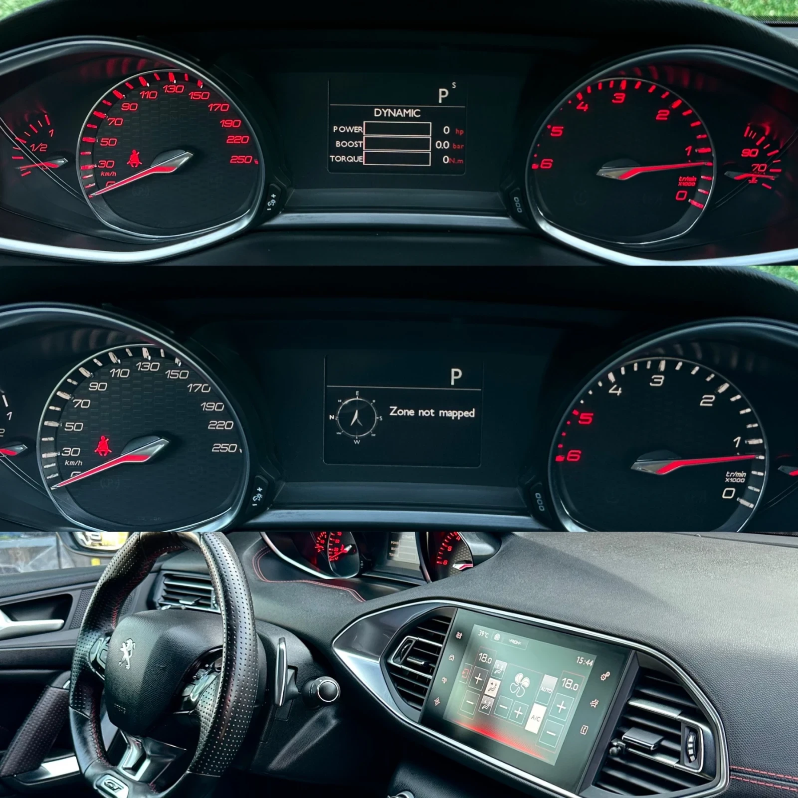 Peugeot 308 GT -Line 2.0HDI 181ks, снимка 17 - Автомобили и джипове - 56042478