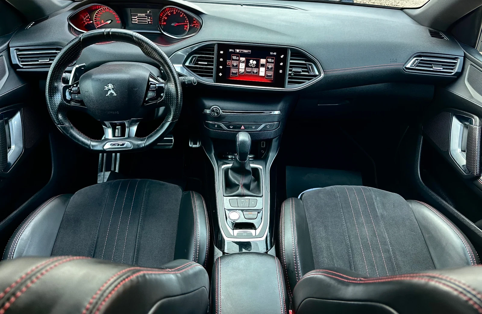 Peugeot 308 GT -Line 2.0HDI 181ks, снимка 9 - Автомобили и джипове - 56042478
