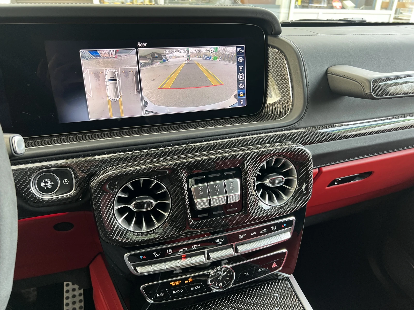 Mercedes-Benz G 63 AMG G800 BRABUS WIDESTAR/FULL CARBON/EXCLUSIV/BURM/360 | Mobile.bg   11