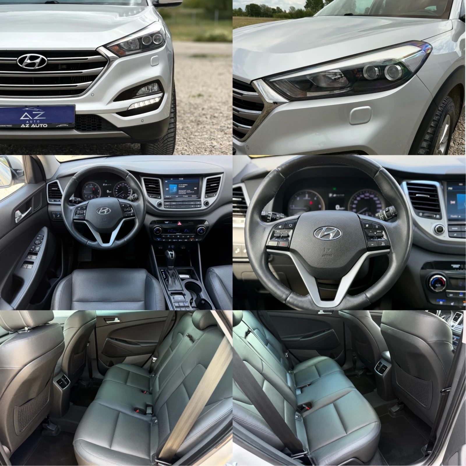 Hyundai Tucson 2.0 CRDi 185кс 4х4 Premium/ Всички екстри/ История, снимка 14 - Автомобили и джипове - 54654790