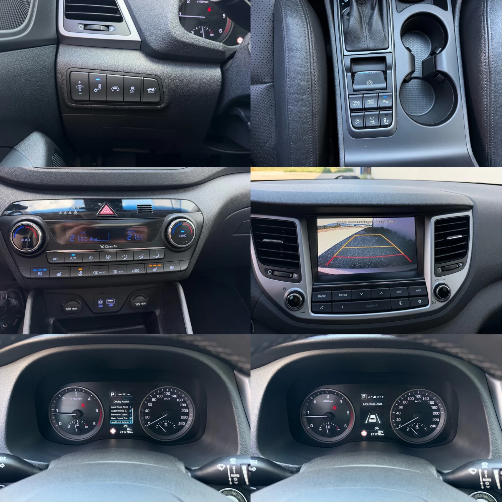 Hyundai Tucson 2.0 CRDi 185кс 4х4 Premium/ Всички екстри/ История, снимка 15 - Автомобили и джипове - 54654790