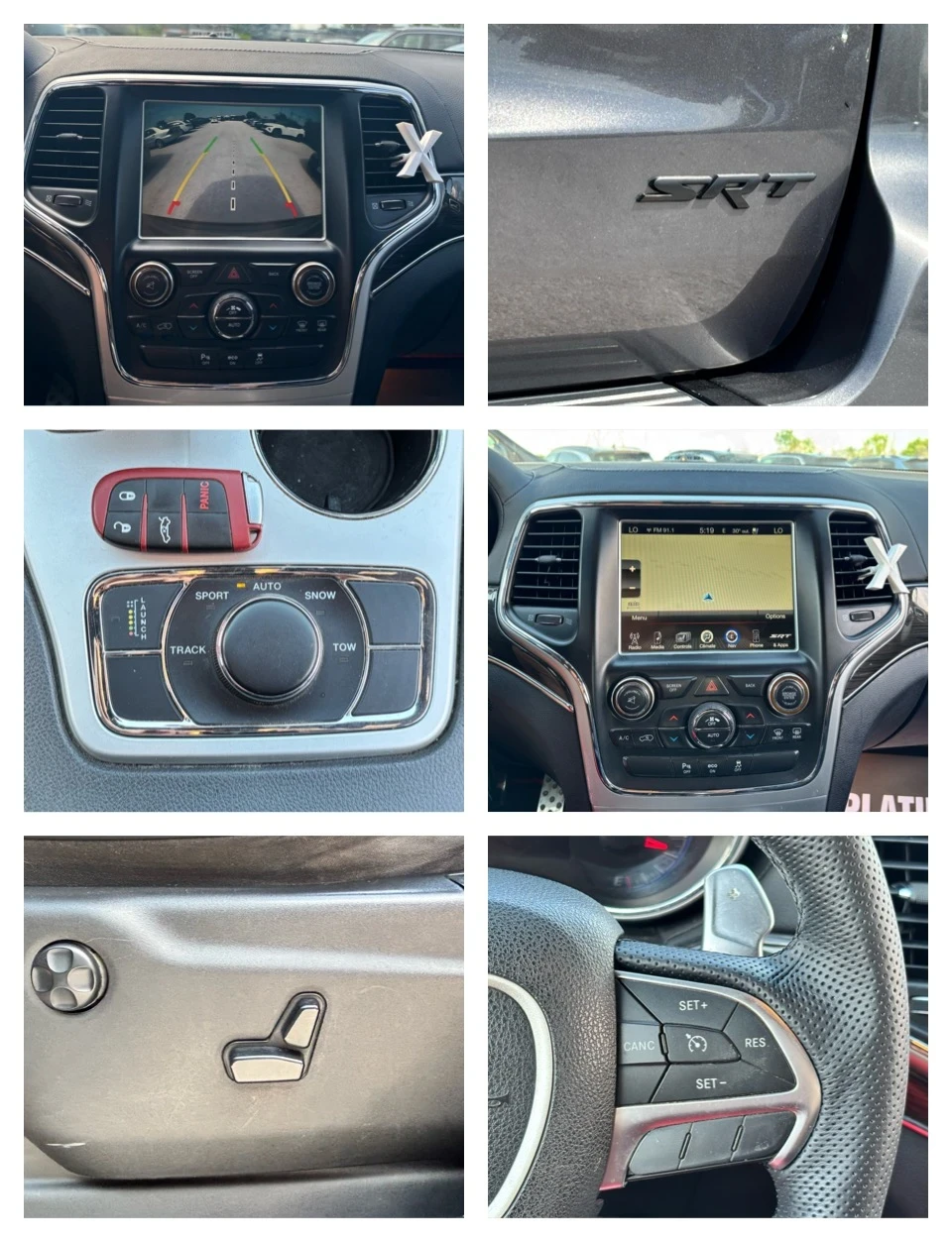 Jeep Grand cherokee 6.4/SRT/PANO/FULL MAXX, снимка 12 - Автомобили и джипове - 54880844