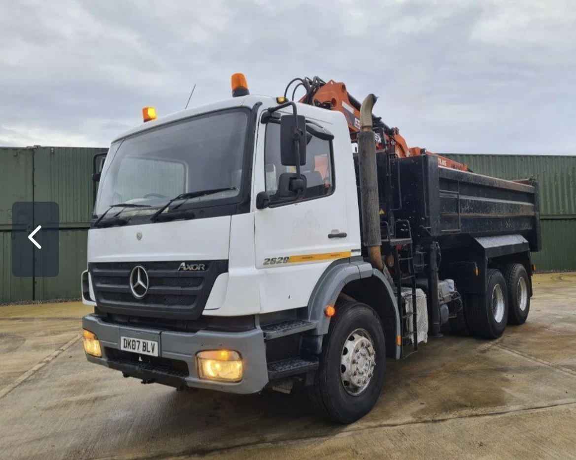 Mercedes-Benz 2629 Самосвал с Кран - изображение 3