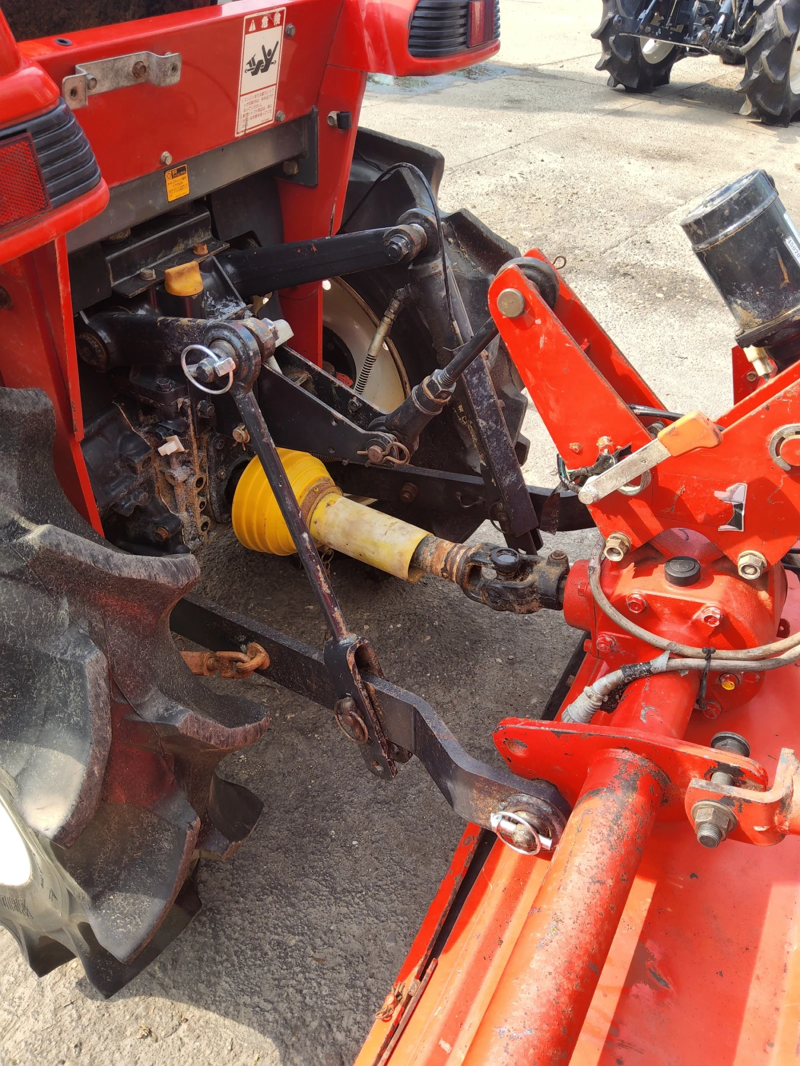 Трактор Yanmar AF 15, снимка 11 - Селскостопанска техника - 55927539