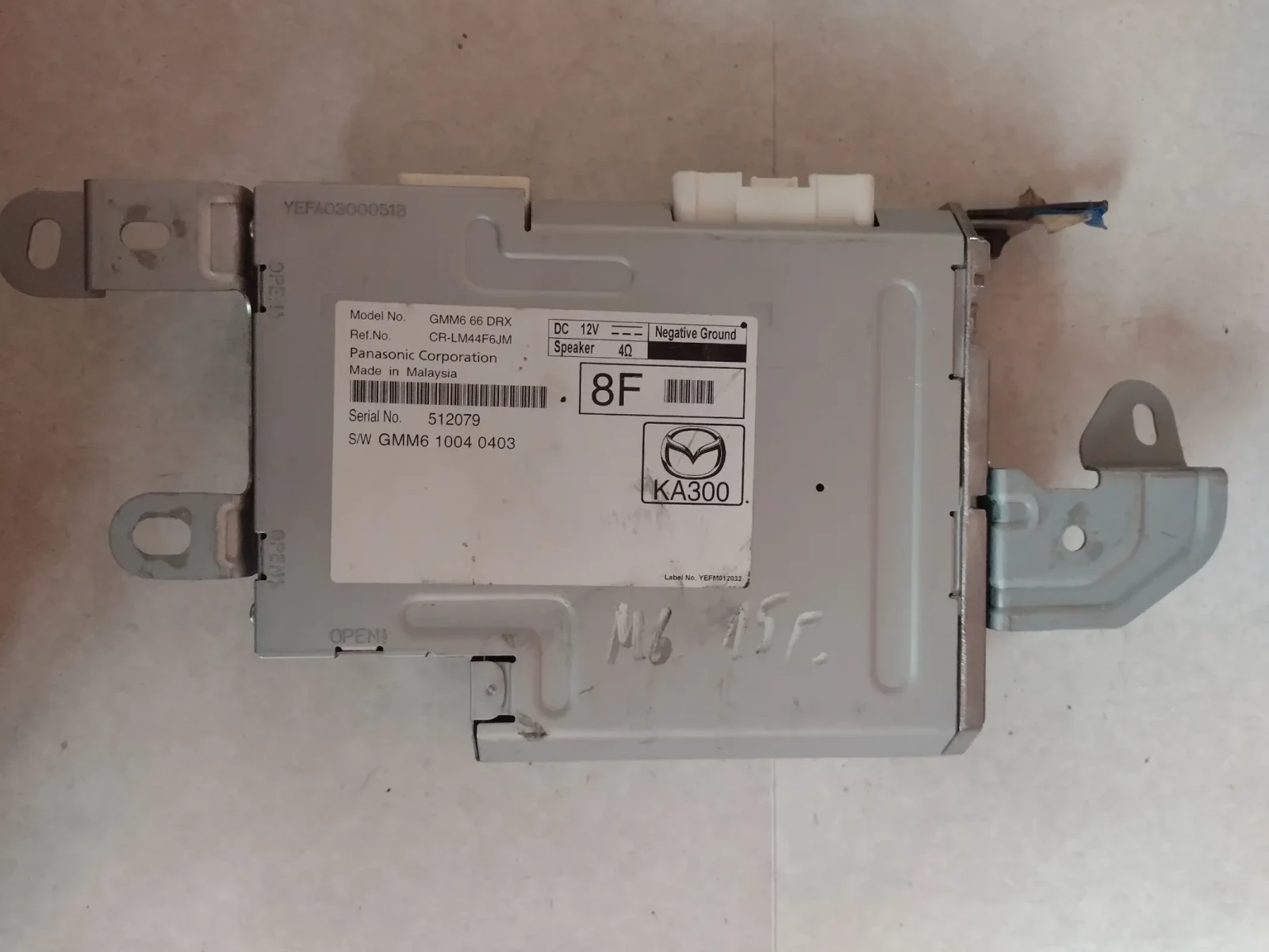 GMM6 66 DRX  /  GPS  Mazda 6 GMM666DRX | Mobile.bg   1